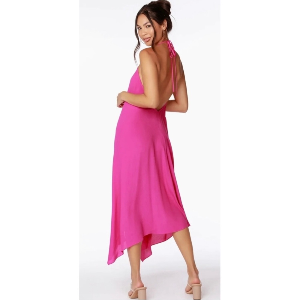 Bobi black halter dress